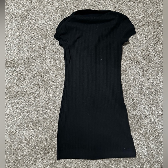 Collared Rib Mini Polo Dresss - Picture 2 of 3